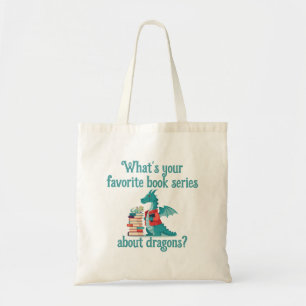 Bolsa Tote Série de Livros Iniciante de Conversas Sobre Dragõ