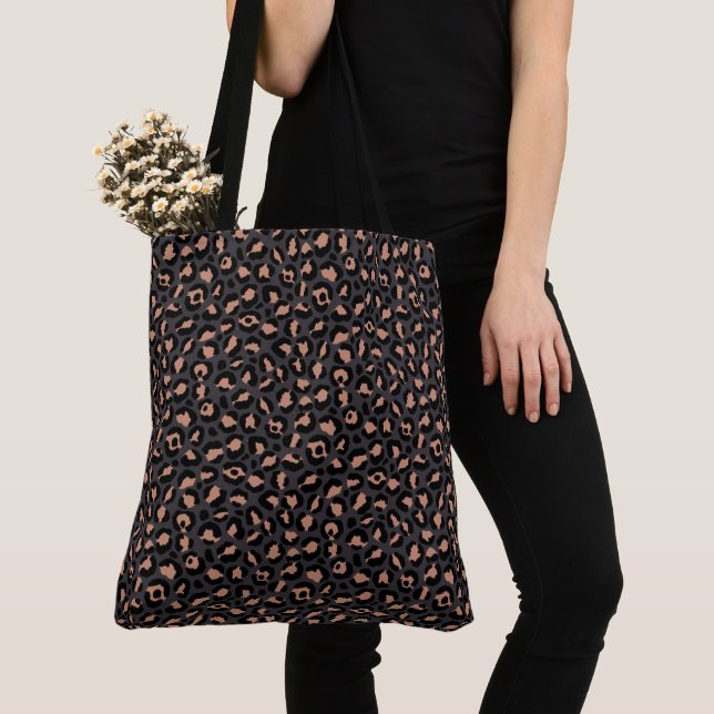 Bolsa Tote Série Leopardo Clássica Design 11 (Close Up)