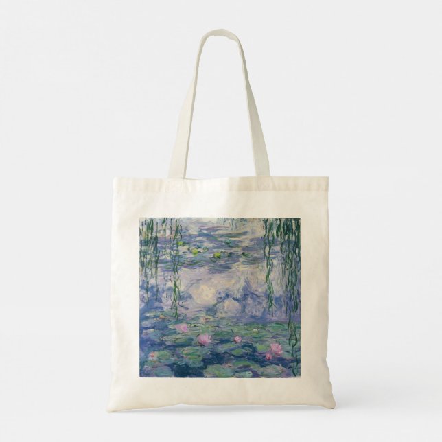 Bolsa Tote Série "Lírios" de Claude Monet (Verso)