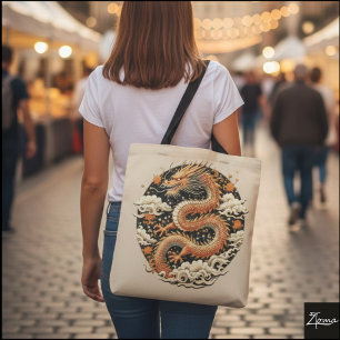 Bolsa Tote Serpente ouro