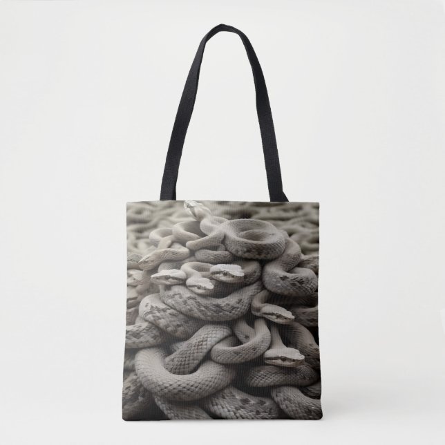 Bolsa Tote Serpentes Enroladas (Frente)