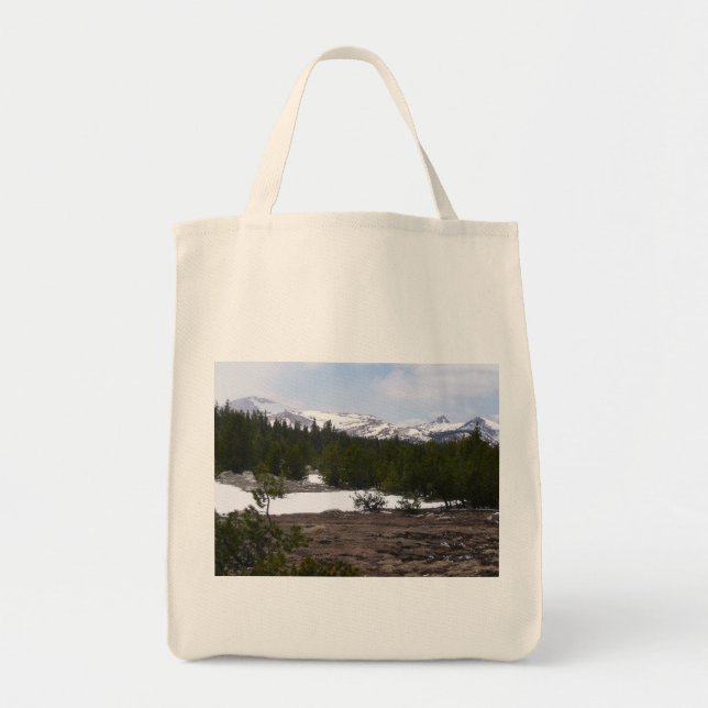 Bolsa Tote Serra Nevada e neve em Yosemite (Frente)