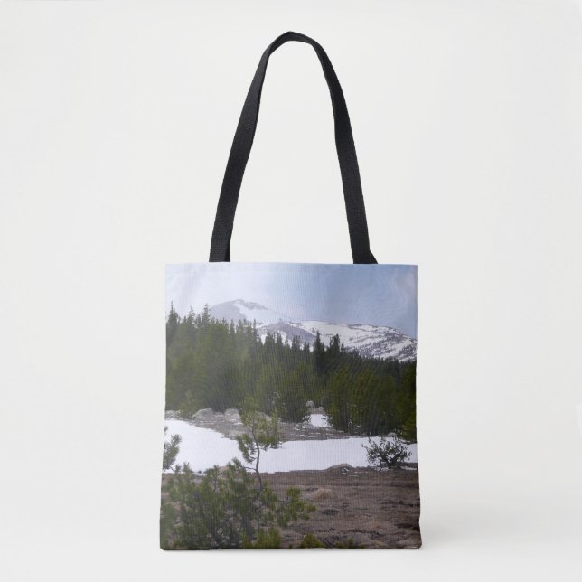 Bolsa Tote Serra Nevada e neve em Yosemite (Frente)