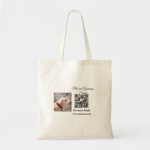 Bolsa Tote serviço de embelezamento de cuidados com animais d