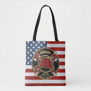 Bolsa Tote Serviço de Emergência contra Fogo de Bombeiros -