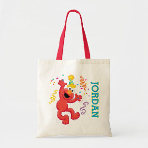 Bolsa Tote Sesame Street Aniversário Colorido do Elmo