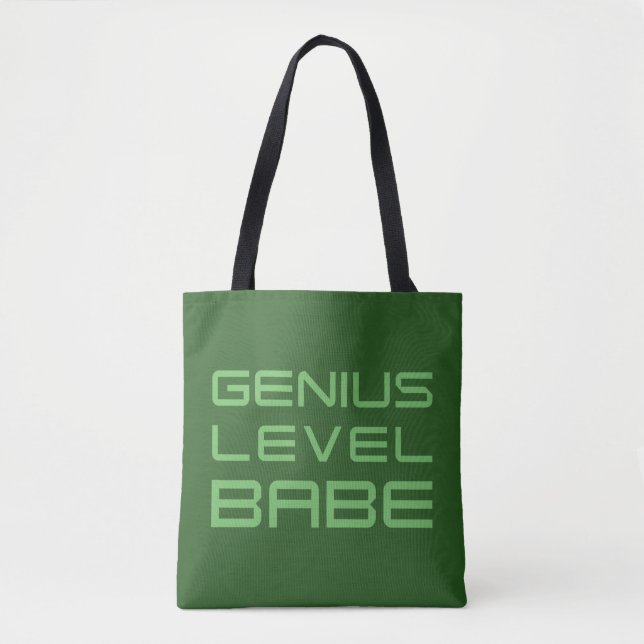 Bolsa Tote Seta | Gênio Nível Babe (Frente)