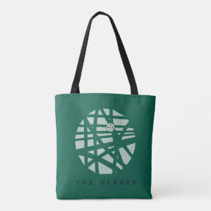 Bolsa Tote Seta Mapa da Cidade de Glades