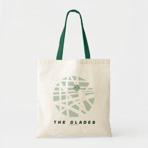 Bolsa Tote Seta o mapa da cidade dos Glades