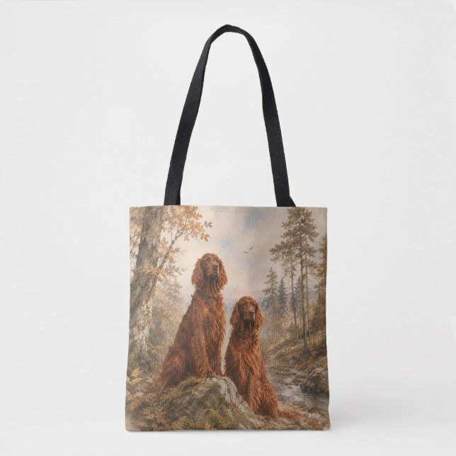 Bolsa Tote Setter Irlandês (Frente)