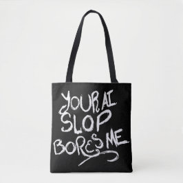 Bolsa Tote Seu AI Slop Me Entedia