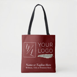 Bolsa Tote Seu logotipo corporativo e detalhes personalizados