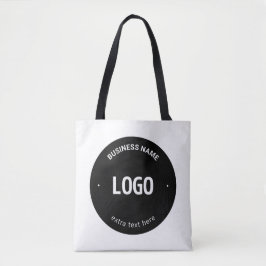 Bolsa Tote Seu logotipo, imagem ou Design e texto editável
