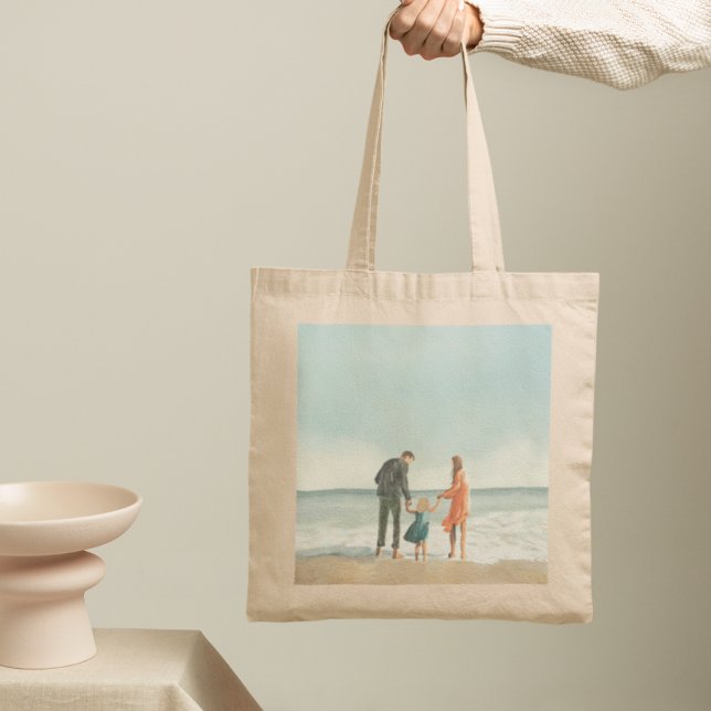 Bolsa Tote Seu próprio Trabalho de arte | Carregue seu desenh (Criador carregado)