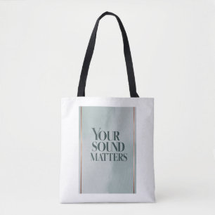 Bolsa Tote Seu Som Importa opção 3