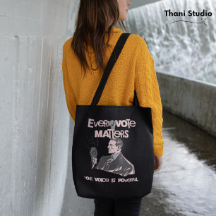 Bolsa Tote Seu Voto Importa Eleição Rosa Política Impresso
