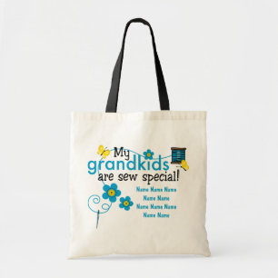 Bolsa Tote Sew netos especiais a sacola personalizada