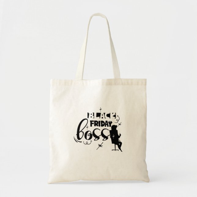 Bolsa Tote Sexta-Feira Negra Dia do Chefe Engraçado Comprar (Frente)