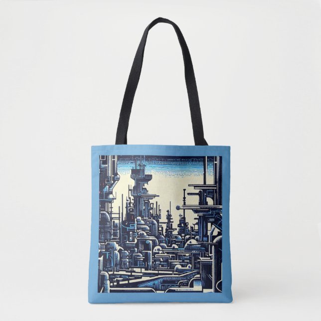Bolsa Tote SF Füturística - Corte 4 (Frente)