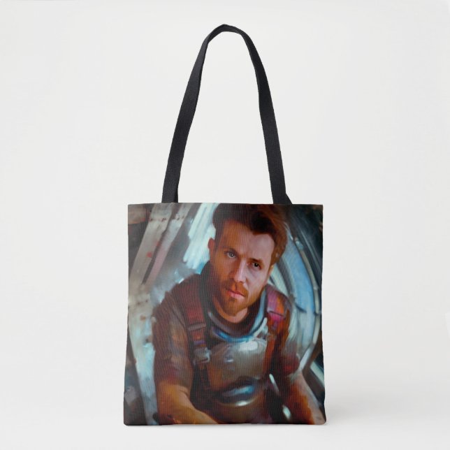 Bolsa Tote SF Hero a bordo nave espacial 4 (Frente)