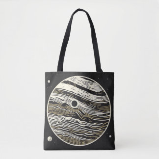 Bolsa Tote SF Júpiter Woodcut 1