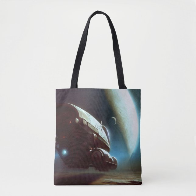 Bolsa Tote SF Orbiting Spaceship 1 (Frente)