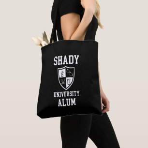 Bolsa Tote Shady University Alum formando sarcástico personal