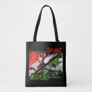 Bolsa Tote Shadybug & Claw Noir Miraculoso Reverso