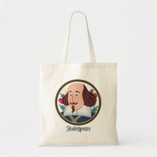 Bolsa Tote Shakespeare Tote Bag (Frente)