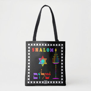 Bolsa Tote Shalom Israel