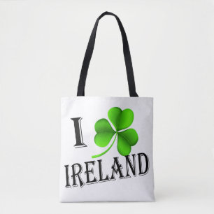 Bolsa Tote Shamrock Ireland bk stcn