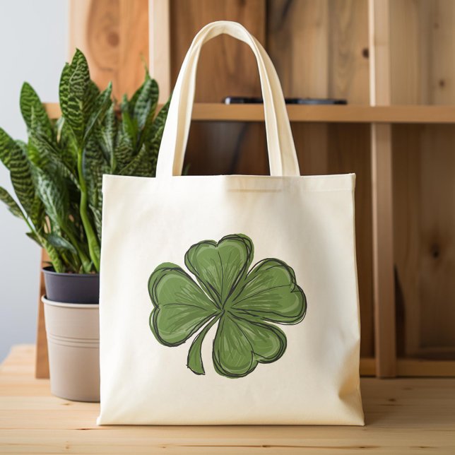 Bolsa Tote Shamrock moderno bonito (Custom Tote Bag)