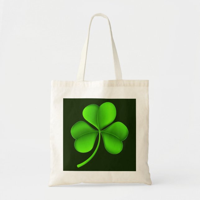 Bolsa Tote Shamrock Verde no Btcnt Verde Escuro (Frente)