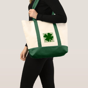 Bolsa Tote Shamrocks e Chapéus Superiores 3