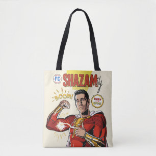 Bolsa Tote SHAZAM! Fury of the Gods   Cobrir SHAZAMily Comic