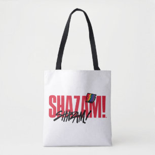Bolsa Tote SHAZAM! Fury of the Gods   Logotipo Rainbow Bolts