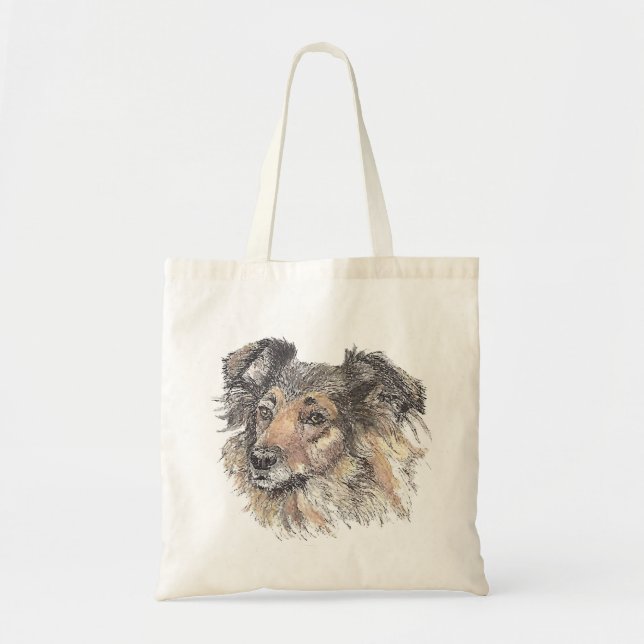 Bolsa Tote Sheltie (Frente)