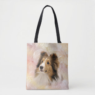 Bolsa Tote Sheltie enfrenta