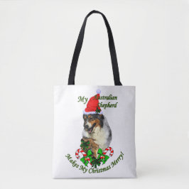 Bolsa Tote Shepherd Christmas australiano
