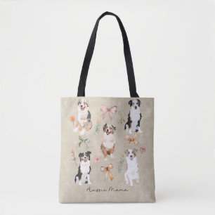 Bolsa Tote Shepherd Mãe e Aussie Mama Coquette Arco