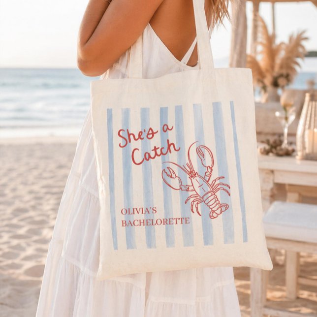 Bolsa Tote She's A Catch Bachelorette  (Criador carregado)