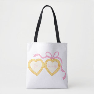 Bolsa Tote Shh… Eu Sou um Design de Pingente de Bruxa Mágic