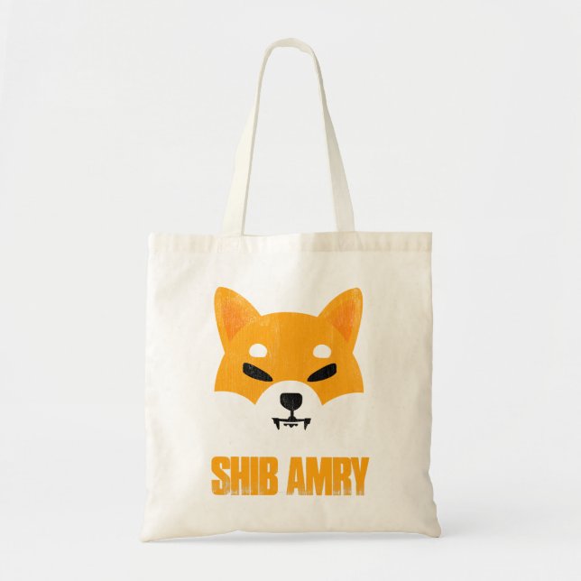 Bolsa Tote SHIB Crypto Coin HODL (Frente)