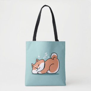 Bolsa Tote Shiba Inu Relaxa Arte: Apenas uma Shiba Mentira Ba
