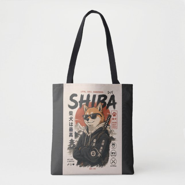 BOLSA TOTE SHIBA O PROTETOR (Frente)