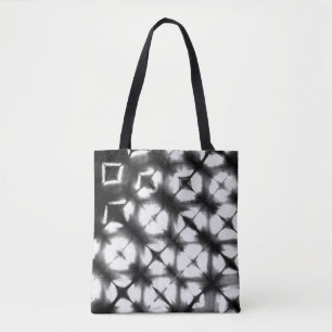 Bolsa Tote Shibori gráfico I