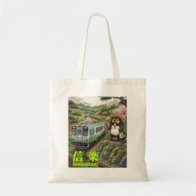 Bolsa Tote Shiga,Japan shigaraki -Pottery producing area-  (Frente)