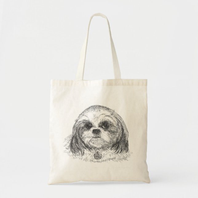 Bolsa Tote Shih Tzu (Frente)