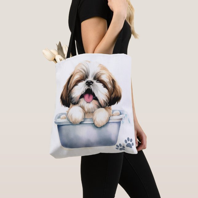 Bolsa Tote Shih Tzu Dog (Close Up)
