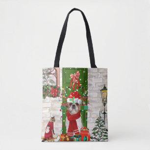 Bolsa Tote Shih Tzu Dog Natal
